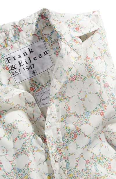 Shop Frank & Eileen Frank Classic Button-up Shirt In Tiny Floral