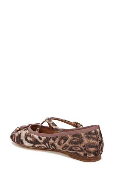 Circus Ny By Sam Edelman Zuri Ballet Flat In Beige Brown Multi