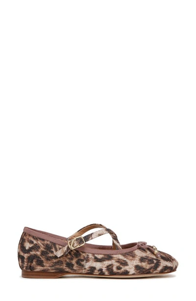 Circus Ny By Sam Edelman Zuri Ballet Flat In Beige Brown Multi