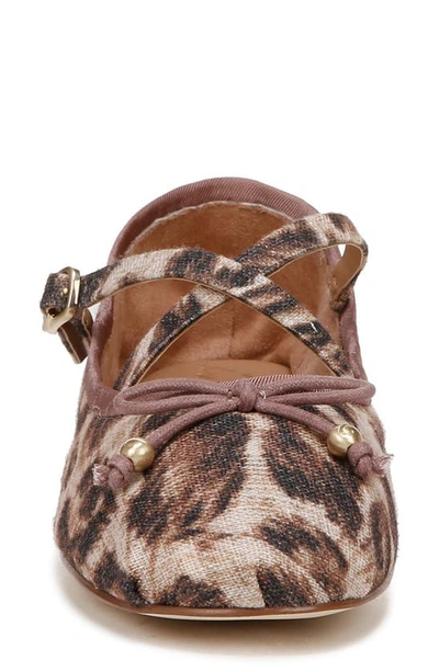 Circus Ny By Sam Edelman Zuri Ballet Flat In Beige Brown Multi