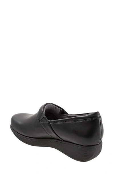 Shop Softwalk ® Meredith Sport Clog In Black Leather