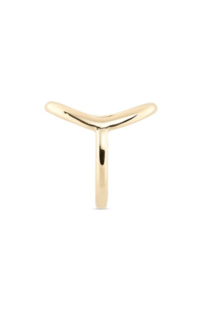 Nordstrom Open Oval Ring In Gold