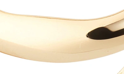 Nordstrom Open Oval Ring In Gold