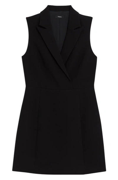 Shop Theory Blazer Minidress In Black