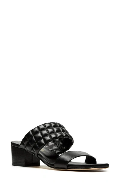 Shop La Canadienne Rossy Slide Sandal In Black Leather
