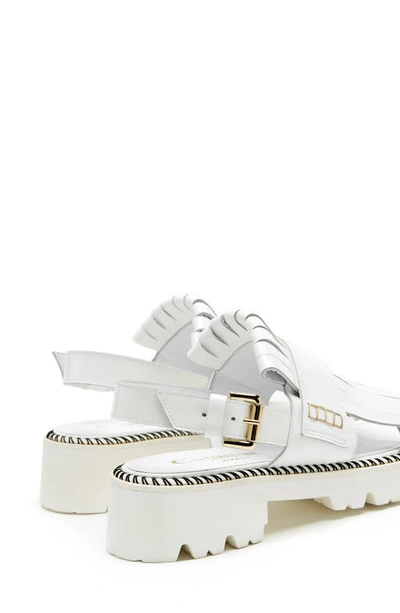 Shop La Canadienne Raisa Slingback Sandal In White Patent