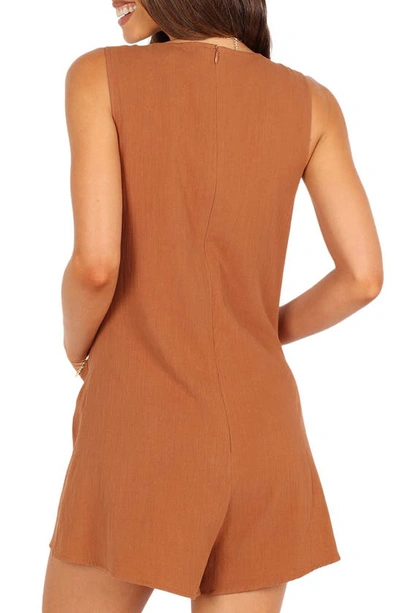 Petal And Pup Womens Dory Playsuit Romper In Tan