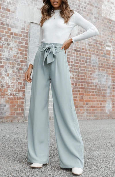 Petal And Pup Womens Kieran Pants In Sage Green