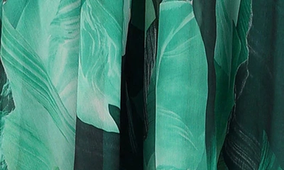 Petal And Pup Womens Bloom Strapless Maxi Dress In Green Floral