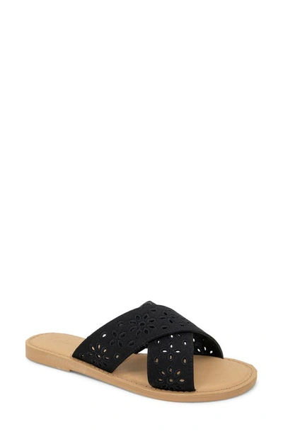 Shop Splendid Selena Slide Sandal In Black