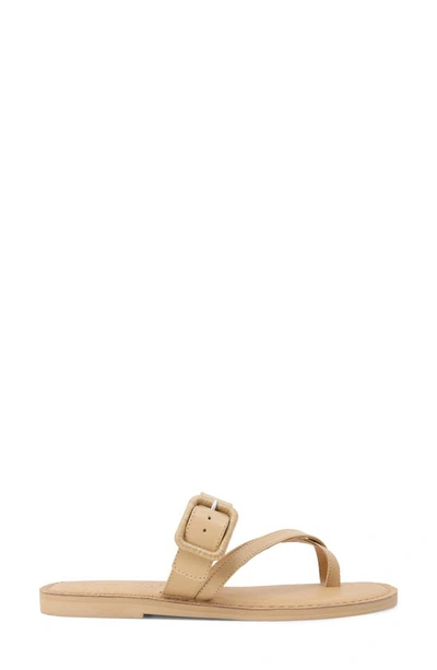 Splendid Sutton Toe Loop Sandal In Light Almond