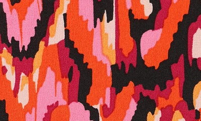 Petal And Pup Achanti Print Pleated Maxi Dress In Pink Multi