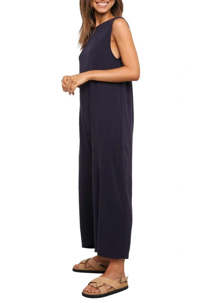 Petal And Pup Womens Yardlee Jumpsuit In Navy