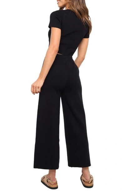 Petal And Pup Womens Ayers Pant Set In Black