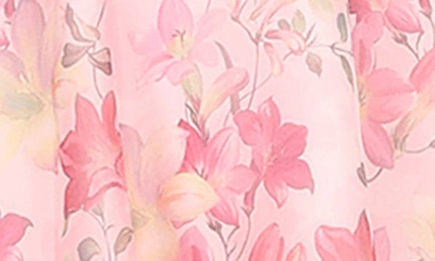Petal And Pup Womens Gardenia Halter Mini Dress In Pink Floral