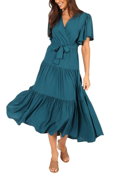 Petal And Pup Womens Barker Dress In Teal