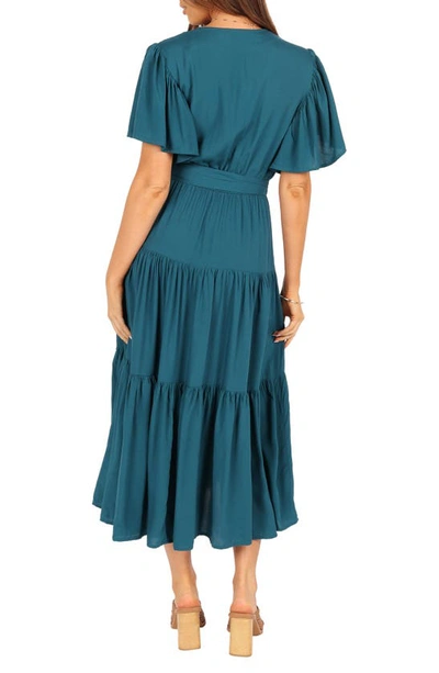 Petal And Pup Womens Barker Dress In Teal