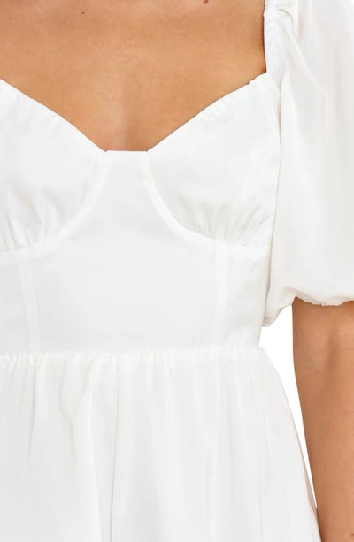 Petal And Pup Billie Back Cutout Romper In White