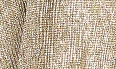 Shop Petal And Pup Petal & Pup Vivid Crinkle Metallic Dress In Gold