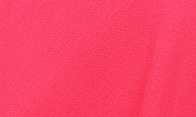 Petal And Pup Rosetta Strapless Linen Blend Maxi Dress In Fuchsia/ Orange