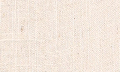 Petal And Pup Ayla Tie Shoulder Wide Leg Linen Jumpsuit In Oatmeal