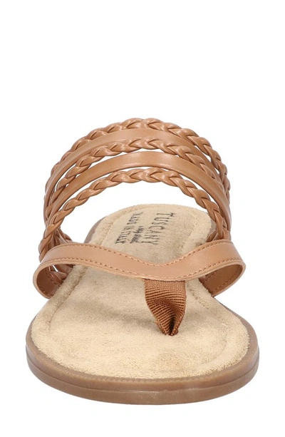 Shop Tuscany By Easy Street® Anji Flip Flop In Tan