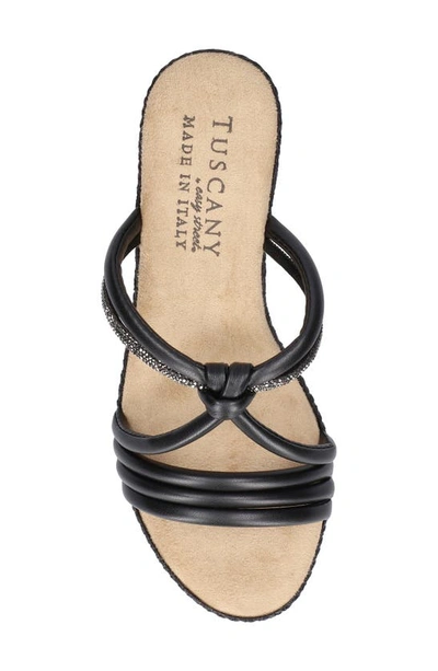 Shop Tuscany By Easy Street® Elvera Wedge Sandal In Black