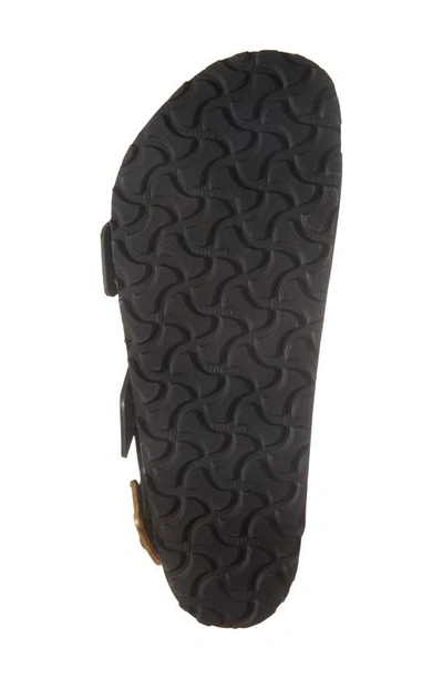 Shop Birkenstock Milano Bold Buckle Sandal In Black