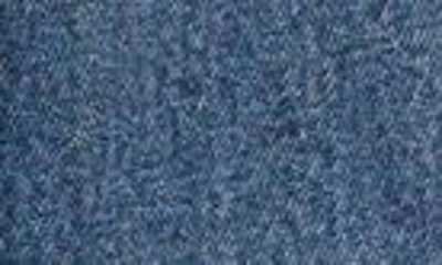 Shop Coperni Wide Leg Denim Cargo Pants In Washed Blue