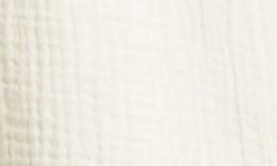 Shop Marine Layer Wren Puff Sleeve Cotton Peasant Top In Antique White