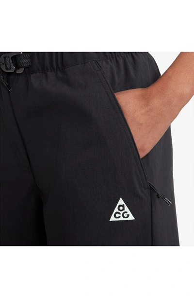 Shop Nike Smith Summit Zip Off Cargo Pants In Black/ Summit White