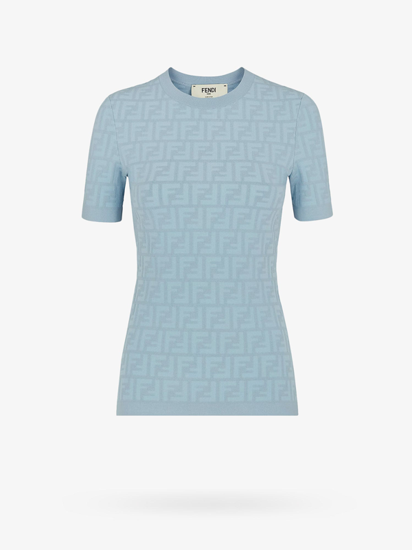 FENDI short-sleeve jumper - Grey