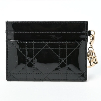 Shop Dior Lady  Black Pony-style Calfskin Wallet  ()