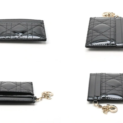Shop Dior Lady  Black Pony-style Calfskin Wallet  ()