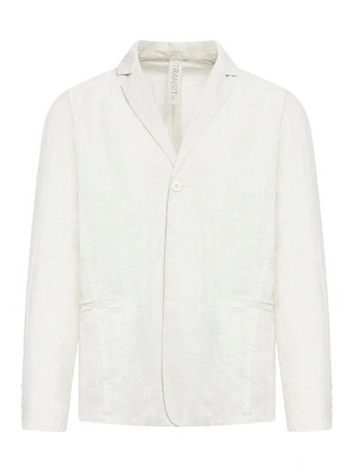 Shop Transit Linen Jacket In White
