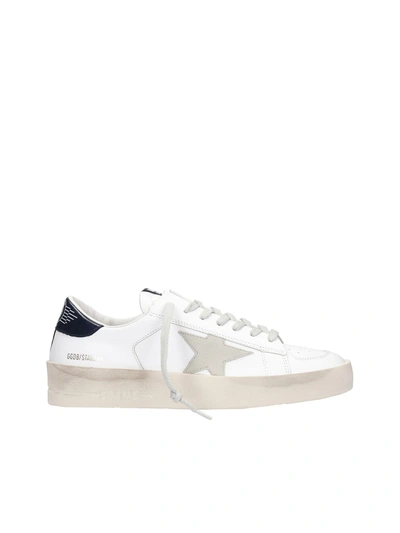 Shop Golden Goose Sneakers Stardan In White