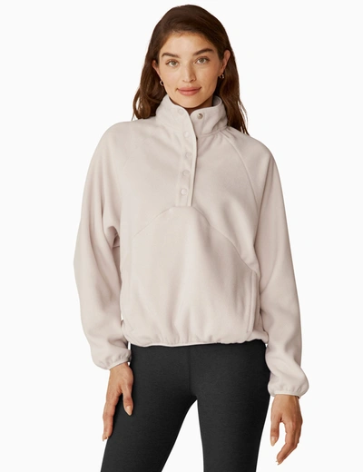 Shop Beyond Yoga Tranquility Pullover In Brown