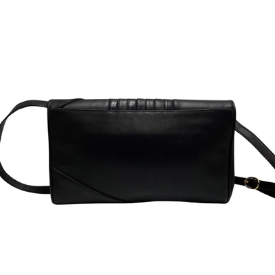 Shop Gucci Interlocking G Black Leather Clutch Bag ()