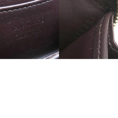 Pre-owned Louis Vuitton Porte Monnaie Zippy Red Canvas Wallet  ()