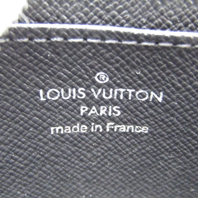 Pre-owned Louis Vuitton Zippy Coin Purse Grey Canvas Wallet  ()