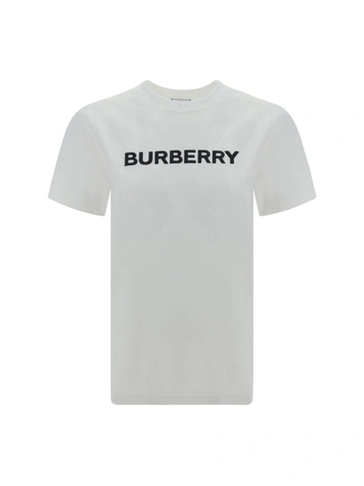 Shop Burberry T-shirts In White