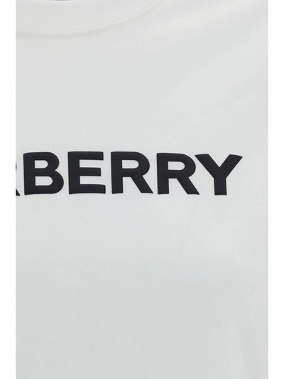 Shop Burberry T-shirts In White