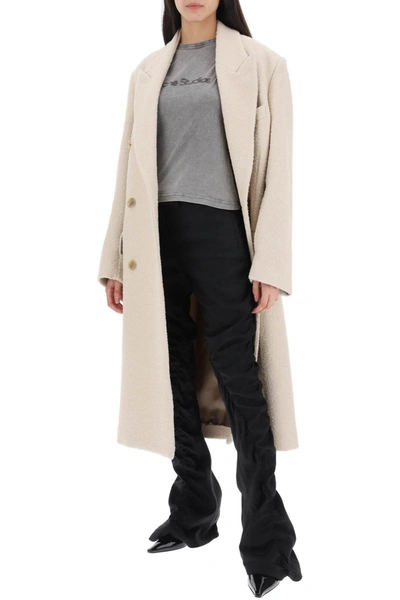 Shop Acne Studios Double Breasted Wool Coat