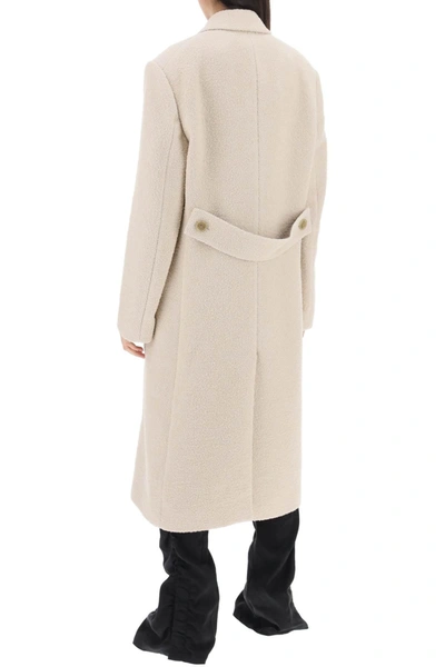 Shop Acne Studios Double Breasted Wool Coat