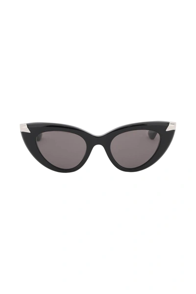 Shop Alexander Mcqueen Punk Rivet Cat Eye Sunglasses For