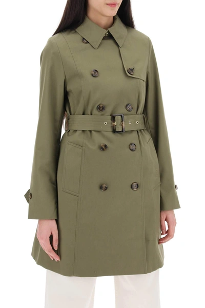 Shop Barbour Double Breasted Trench Coat For