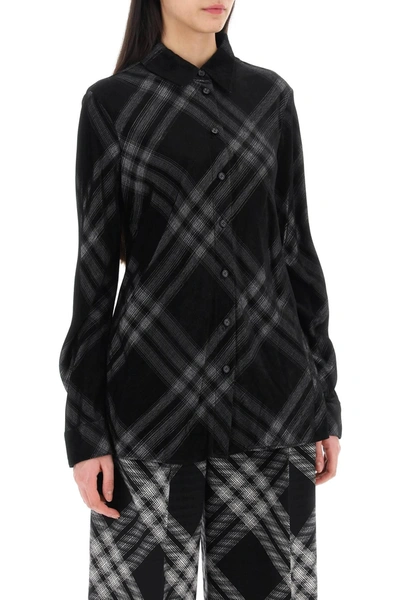 Shop Burberry "checkered Corduroy