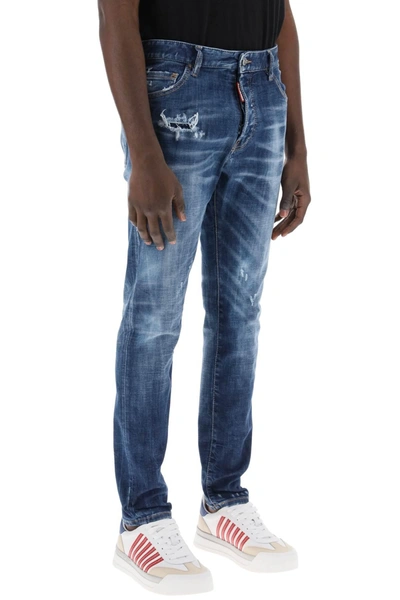 Shop Dsquared2 "dark 70's Wash Cool Guy Jeans