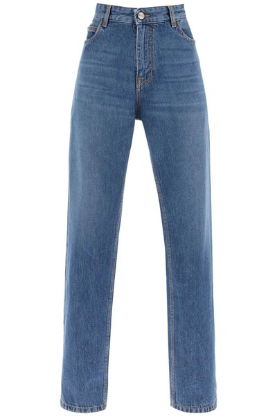 Shop Etro Low Waisted Baggy Jeans