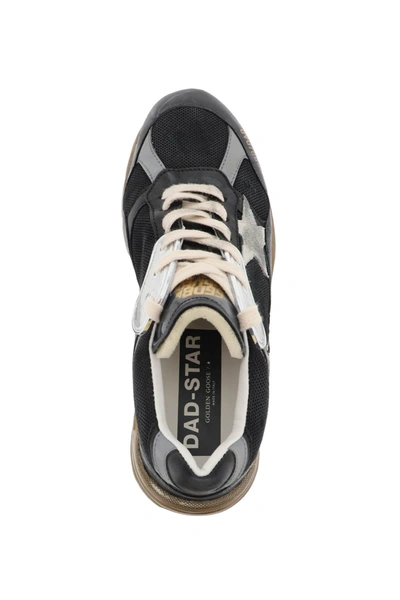 Shop Golden Goose Dad Star Sneakers In Mesh And Nappa Leather